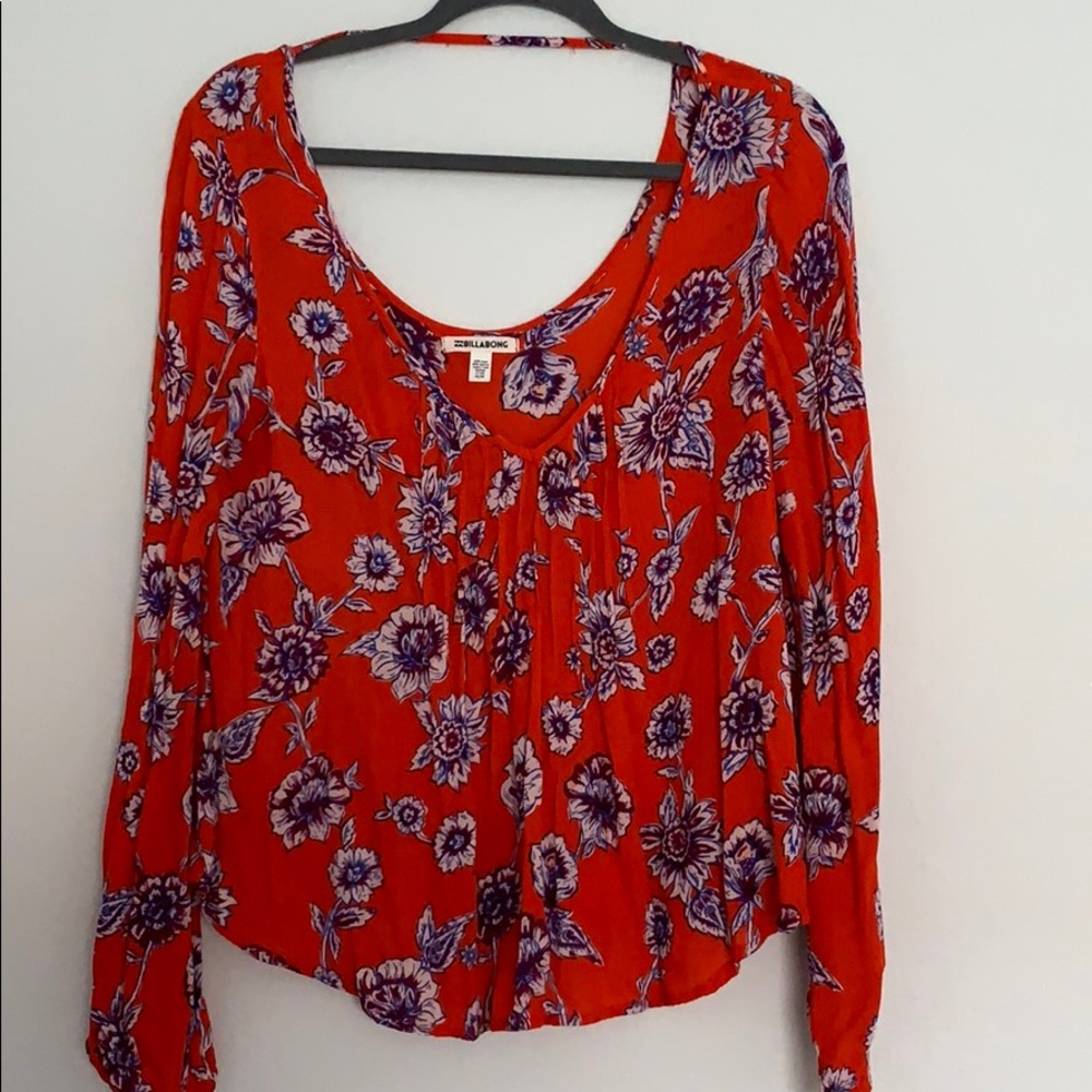 Roxy floral long sleeve.